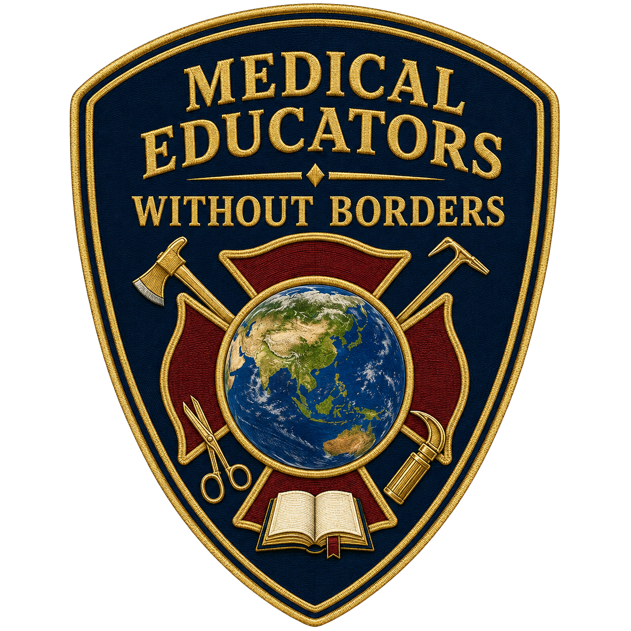 Medical Educators Without Borders emblem